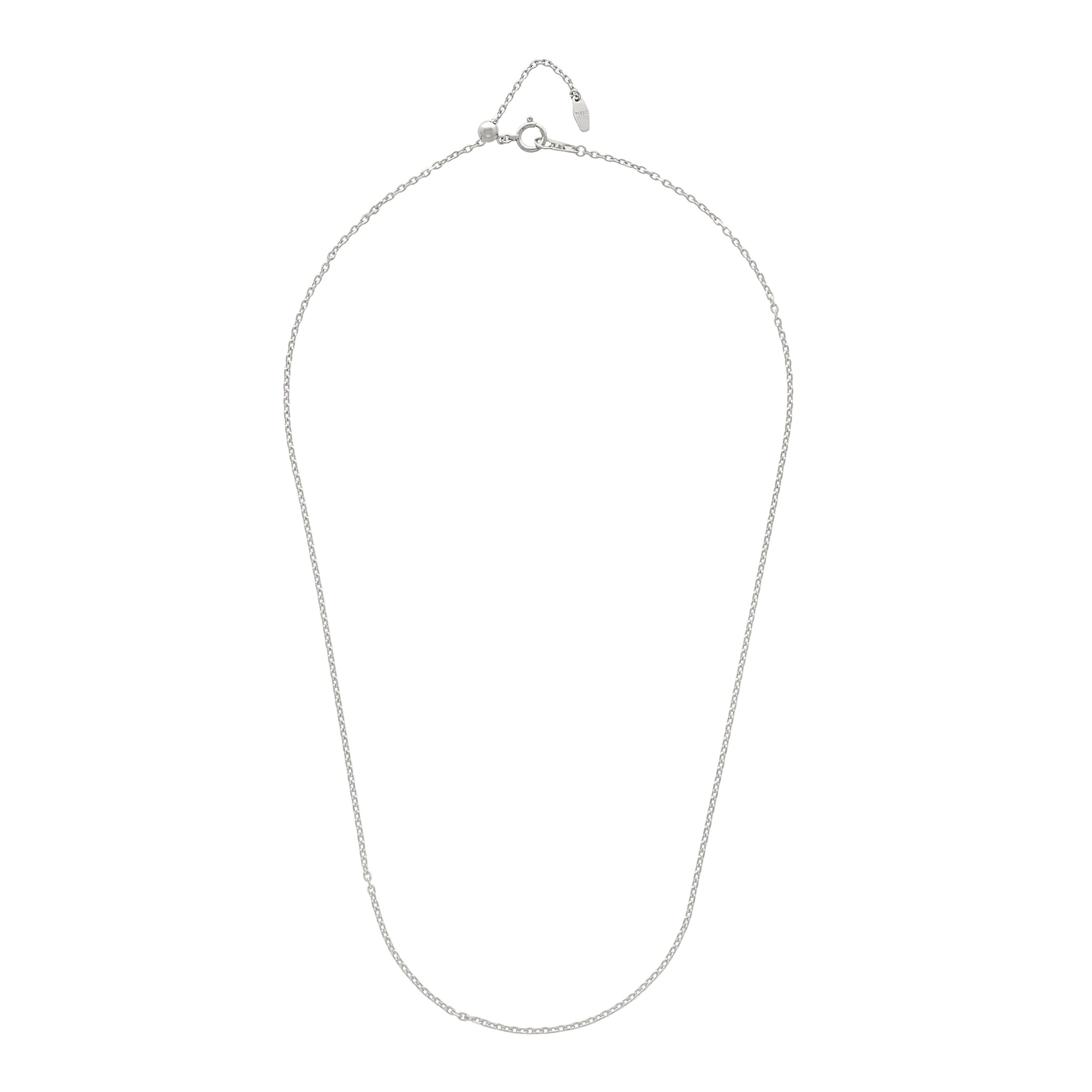 Pt850 小豆0.45φ ネックレス 45cm