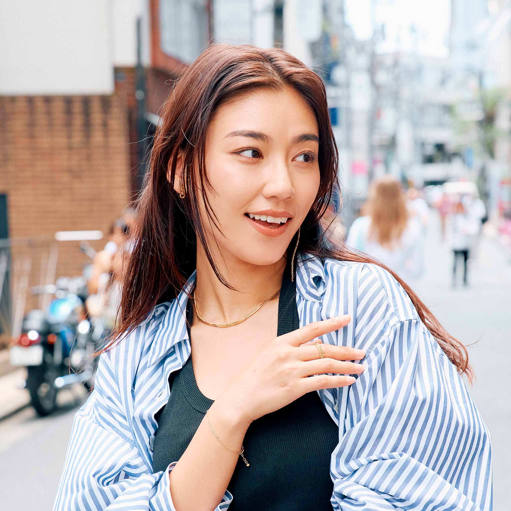 K18 シープレス ブレスレット 18cm