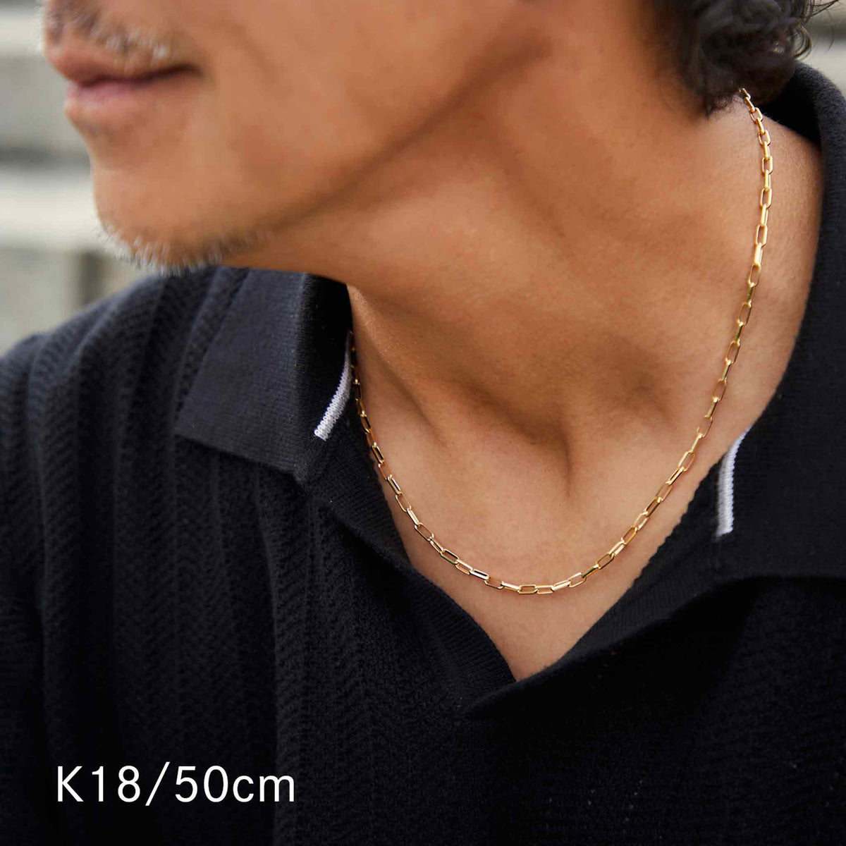 Pt850 ミラーノ ネックレス(長さ・金具オーダー)※2~3週間程度でお届け予定