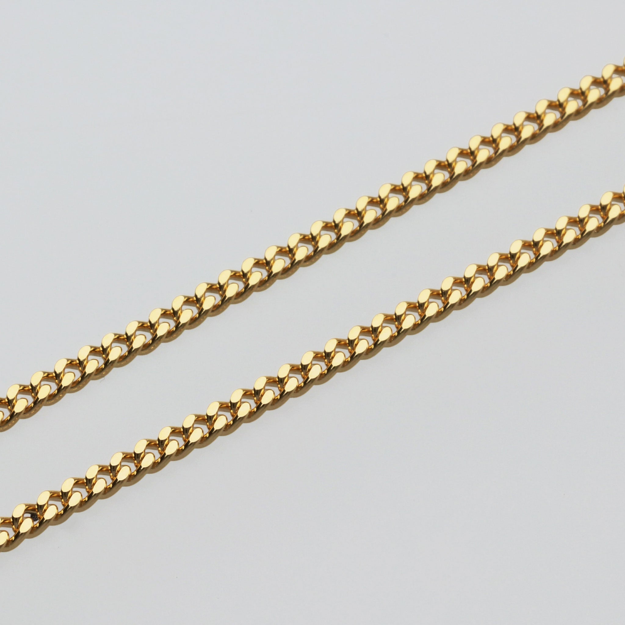 K18 シングル2面喜平 ネックレス 50cm10g