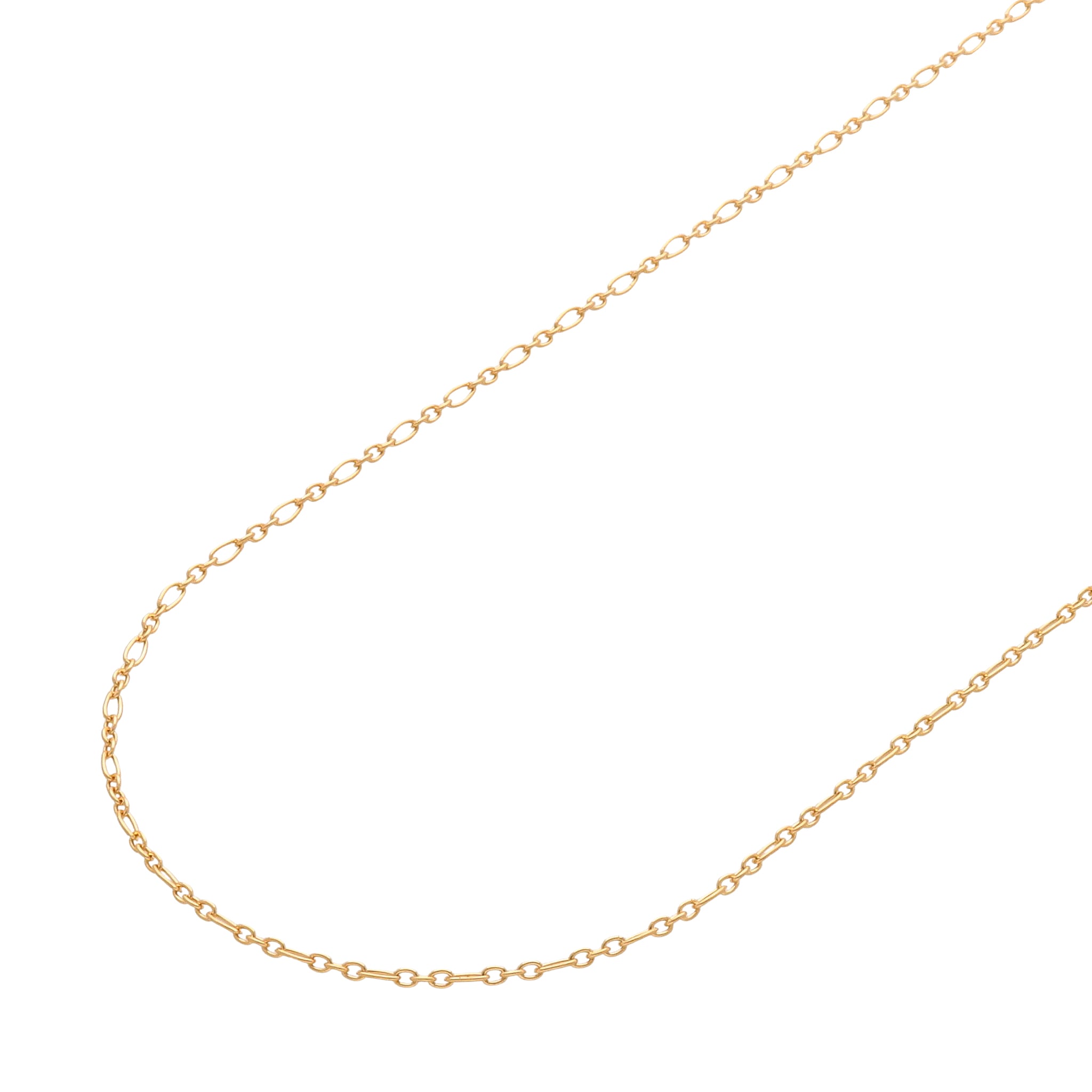 K18 小豆S/L 0.4φ ネックレス 40cm