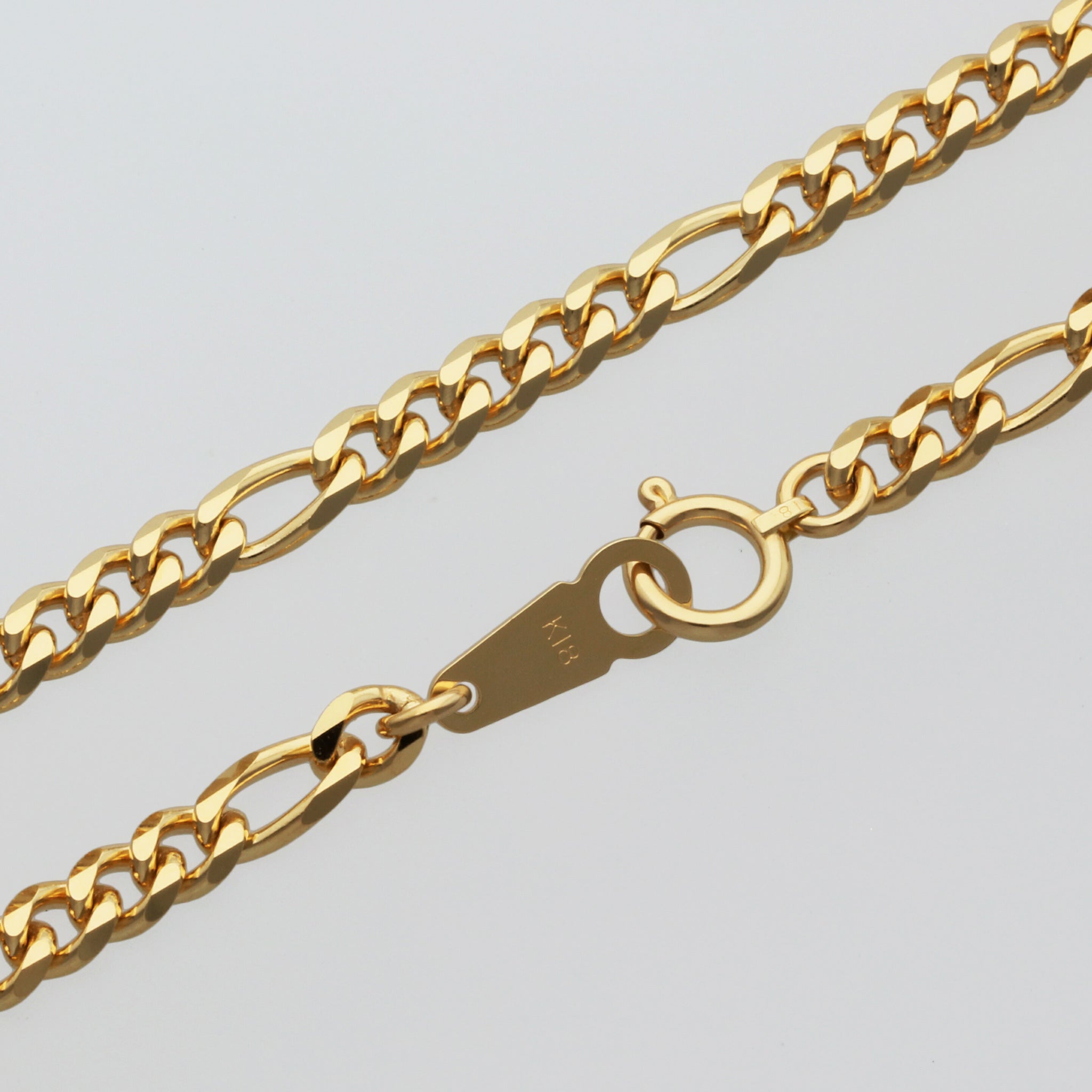 K18 フィガロ1.0φ ネックレス 50cm