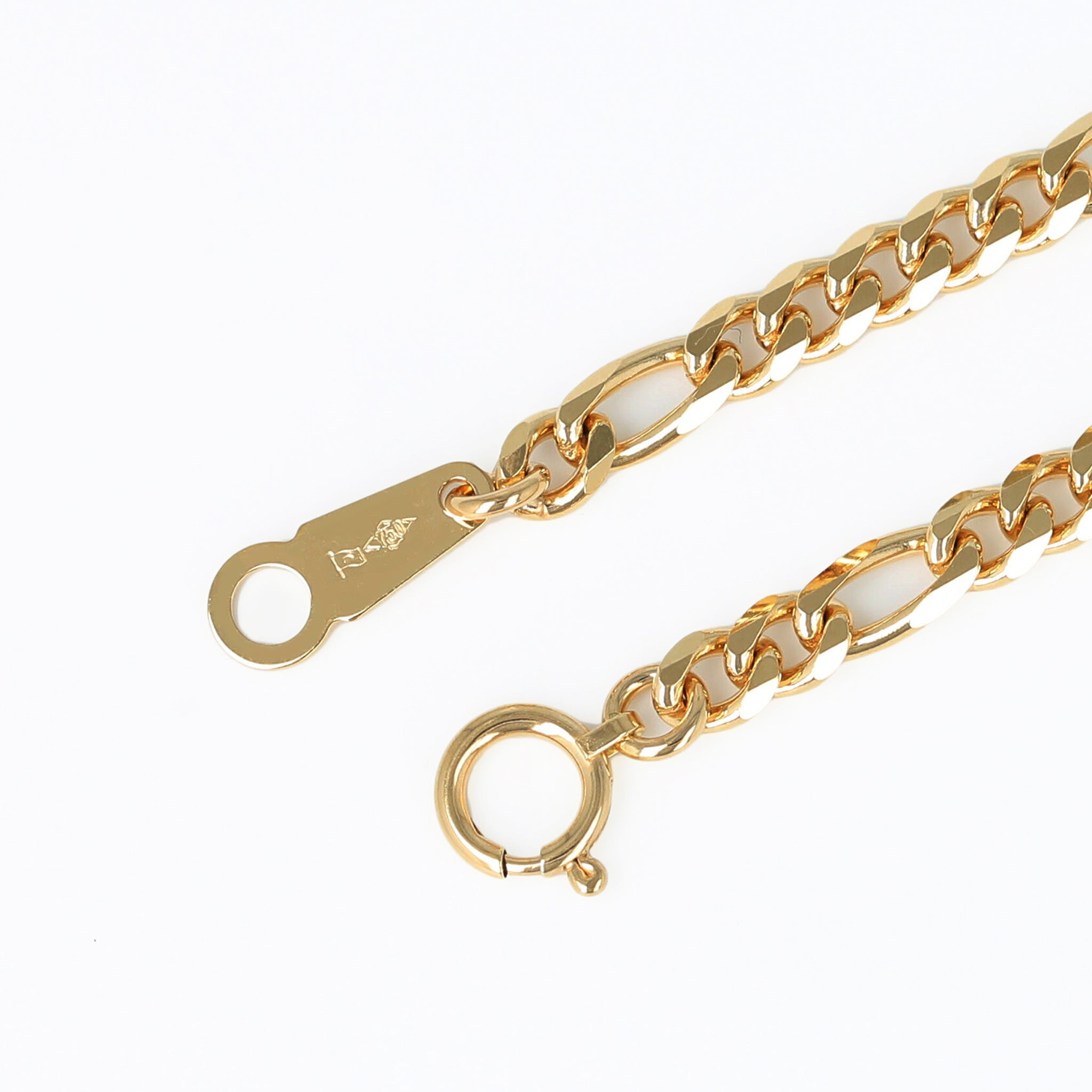 K18 フィガロ1.0φ ネックレス 50cm