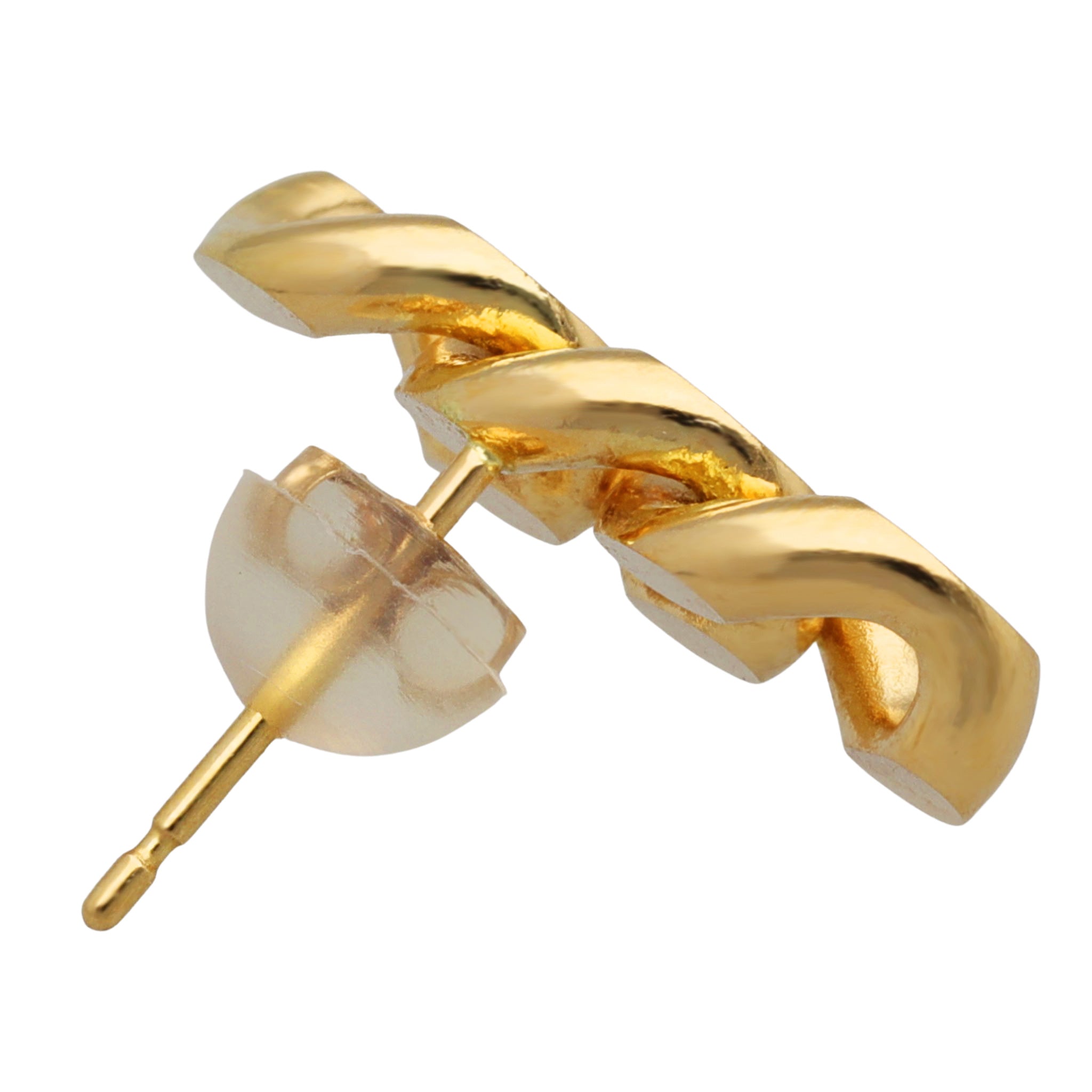 K18 喜平2.0φ ハーフピアス (片耳)