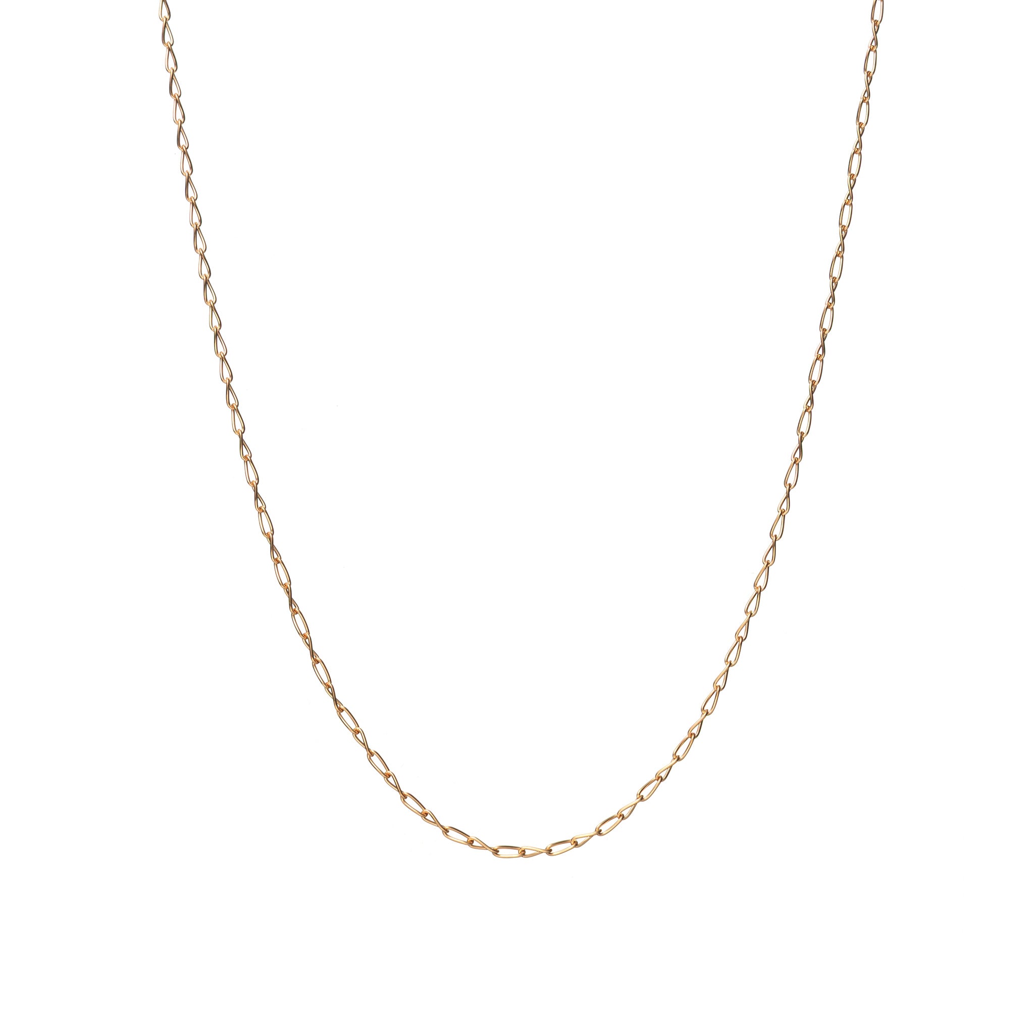 K18 ロングタネル 0.4φ ネックレス 40cm