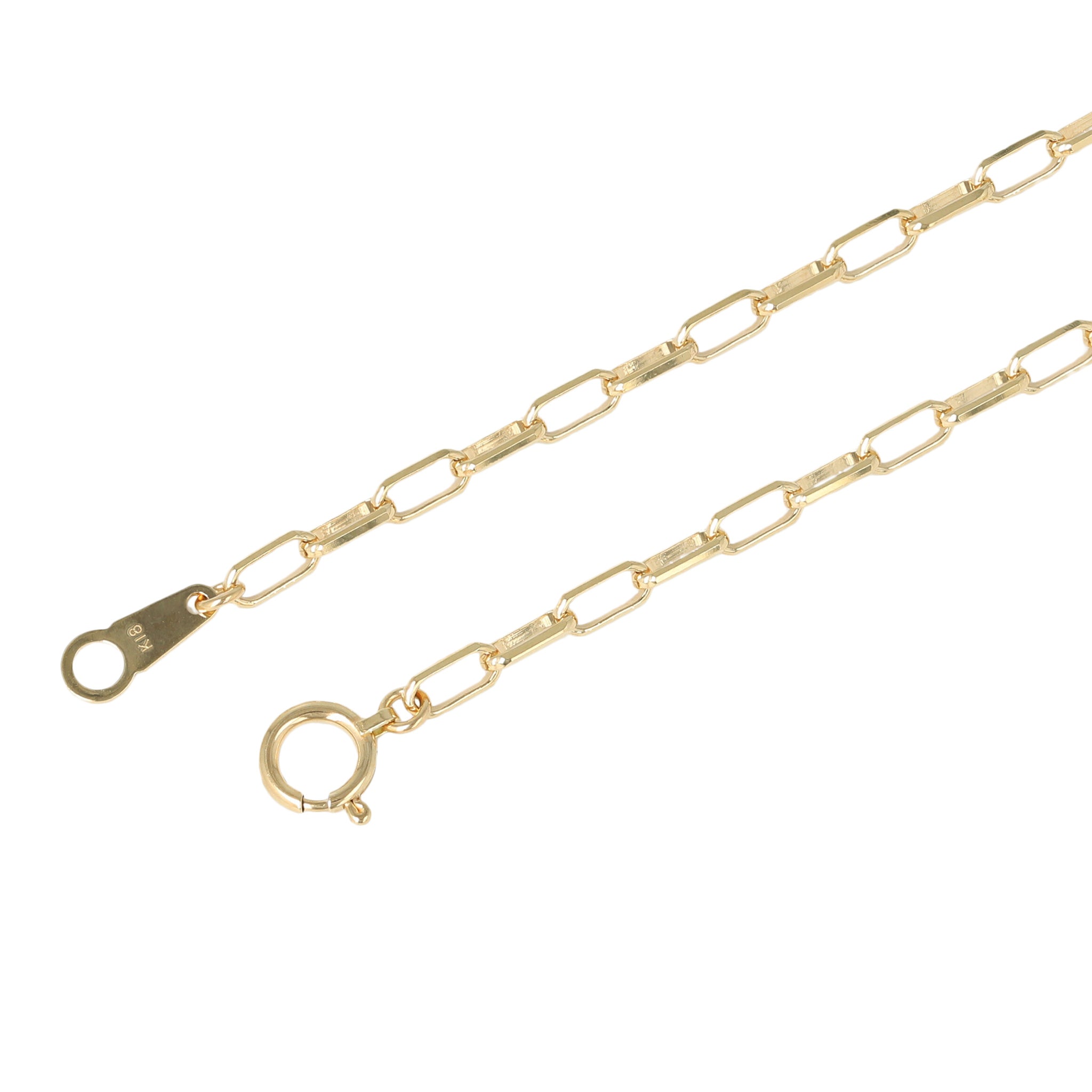 K18 スモールミラーノ ネックレス 50cm