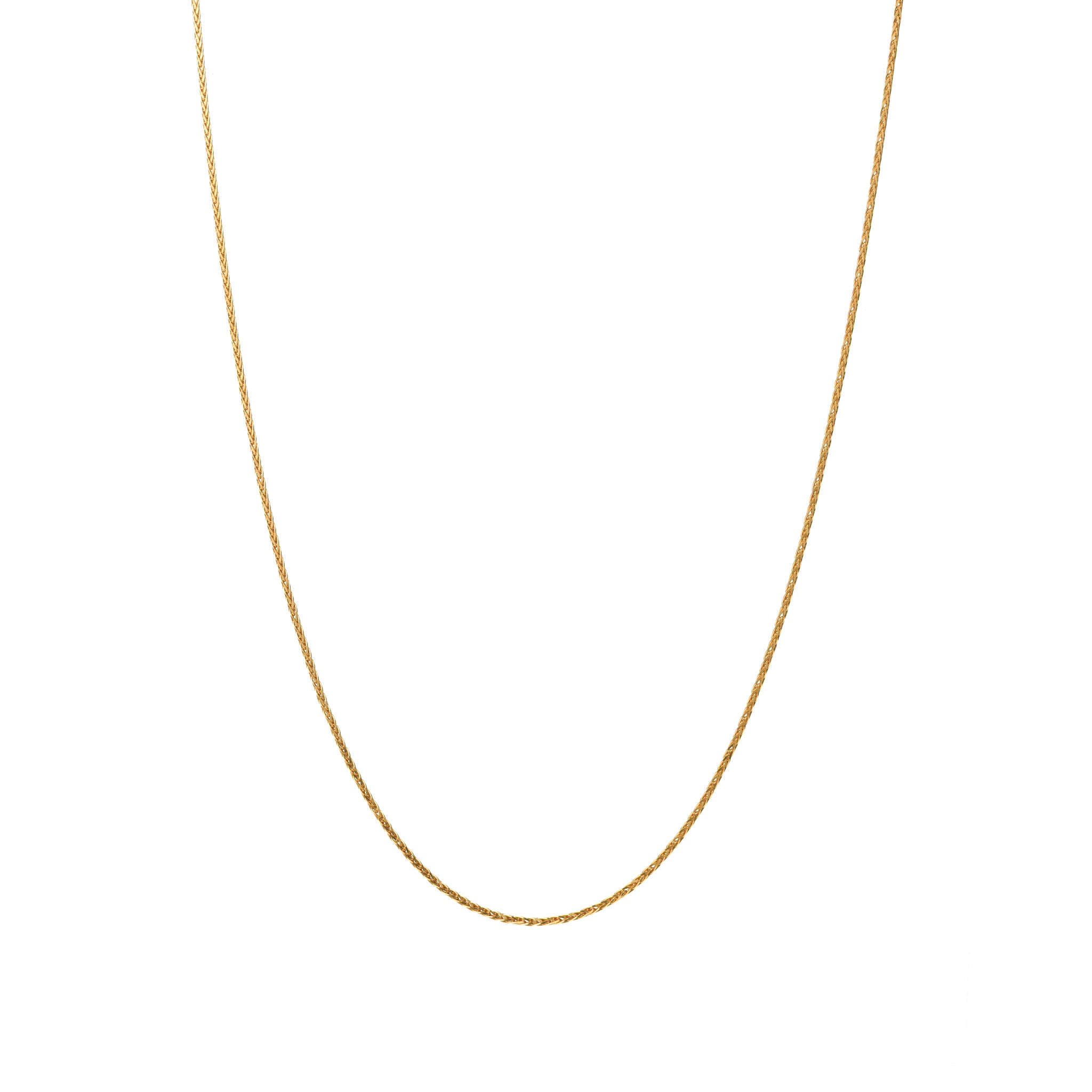 K18 スピガカット 0.25φ ネックレス 40cm