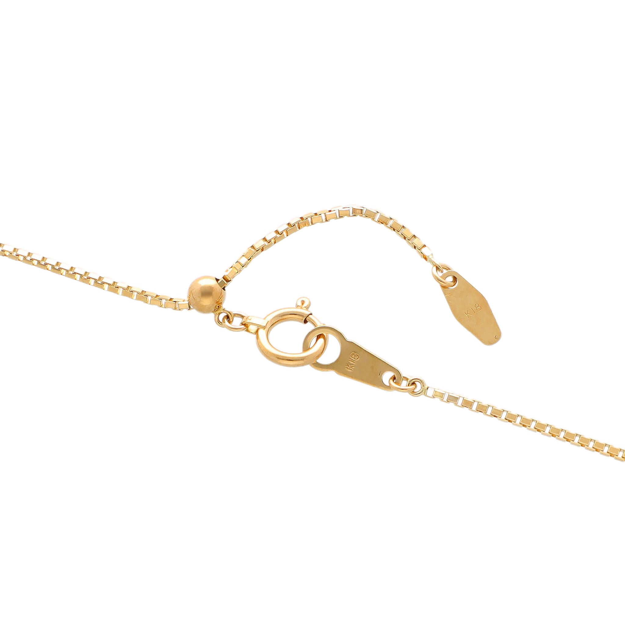 K18 ベネチアン1.0φ ネックレス 45cm