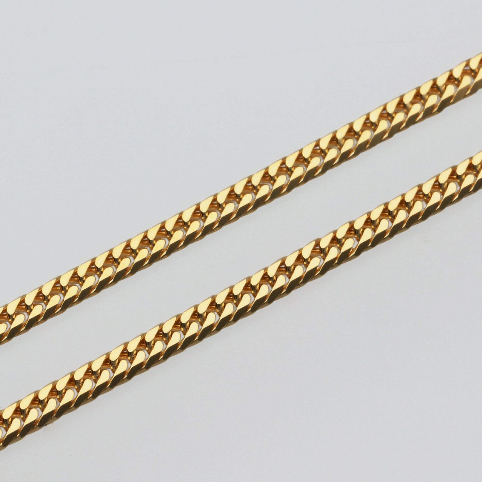 K18 ダブル6面喜平 ネックレス 40cm10g