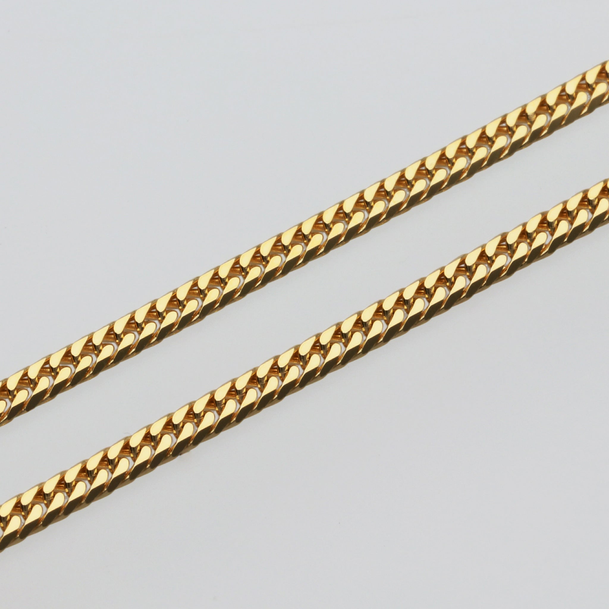 K18 ダブル6面喜平 ネックレス 45cm10g