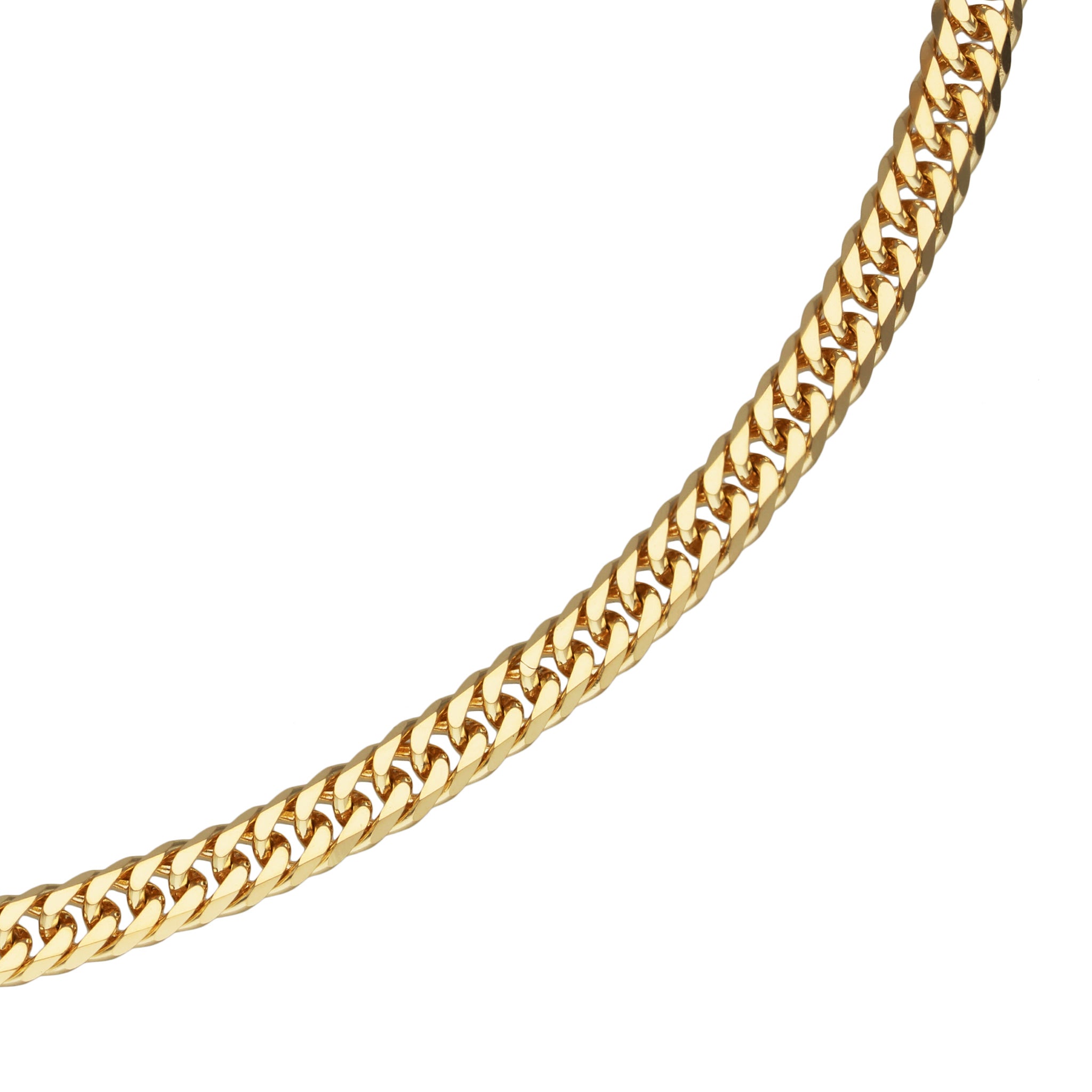 k18金　喜平ネックレス K18 ダブル6面喜平 ネックレス 60cm20g