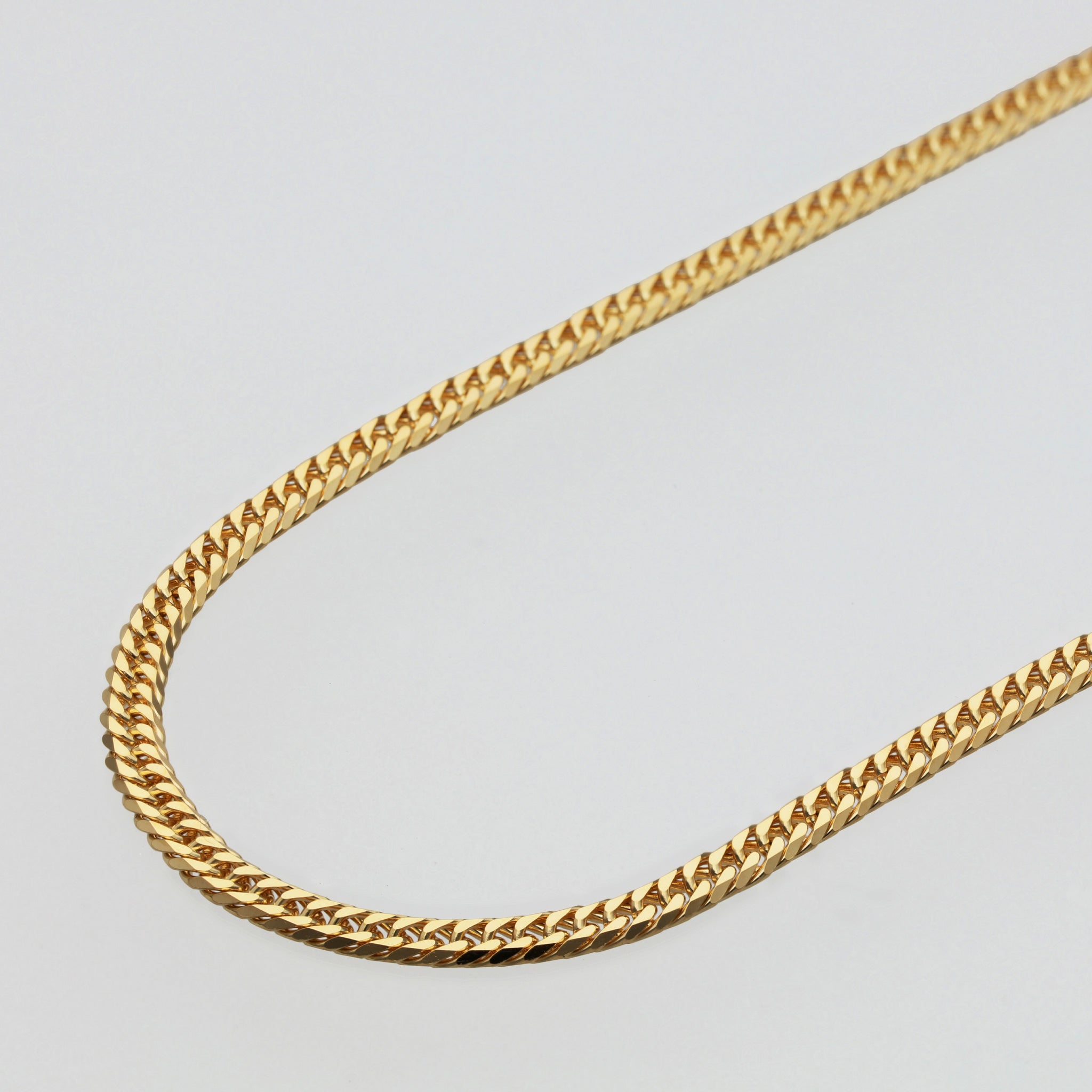 K18 ダブル6面喜平 ネックレス 60cm20g