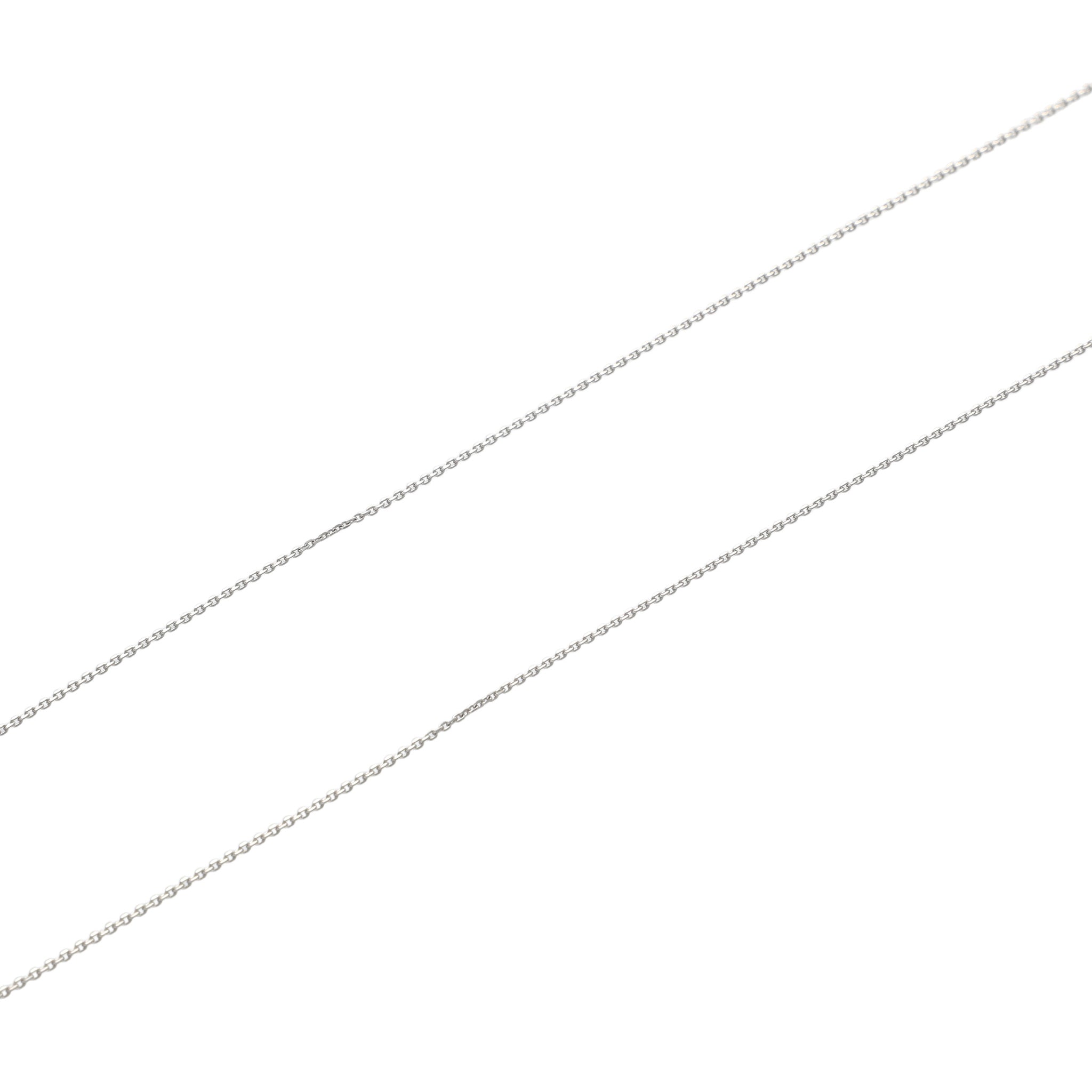 Pt850 小豆0.25φ ネックレス 45cm