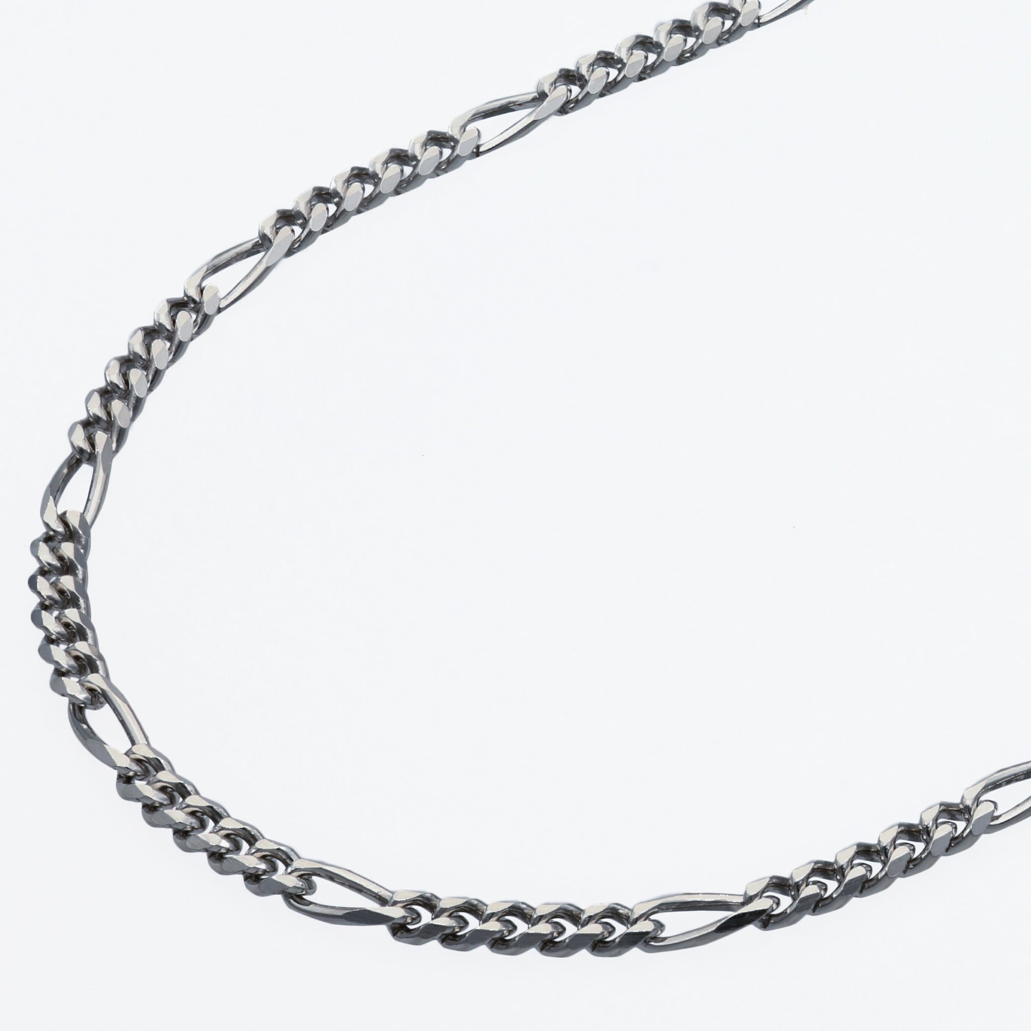 Pt850 フィガロ0.8φ ネックレス 60cm