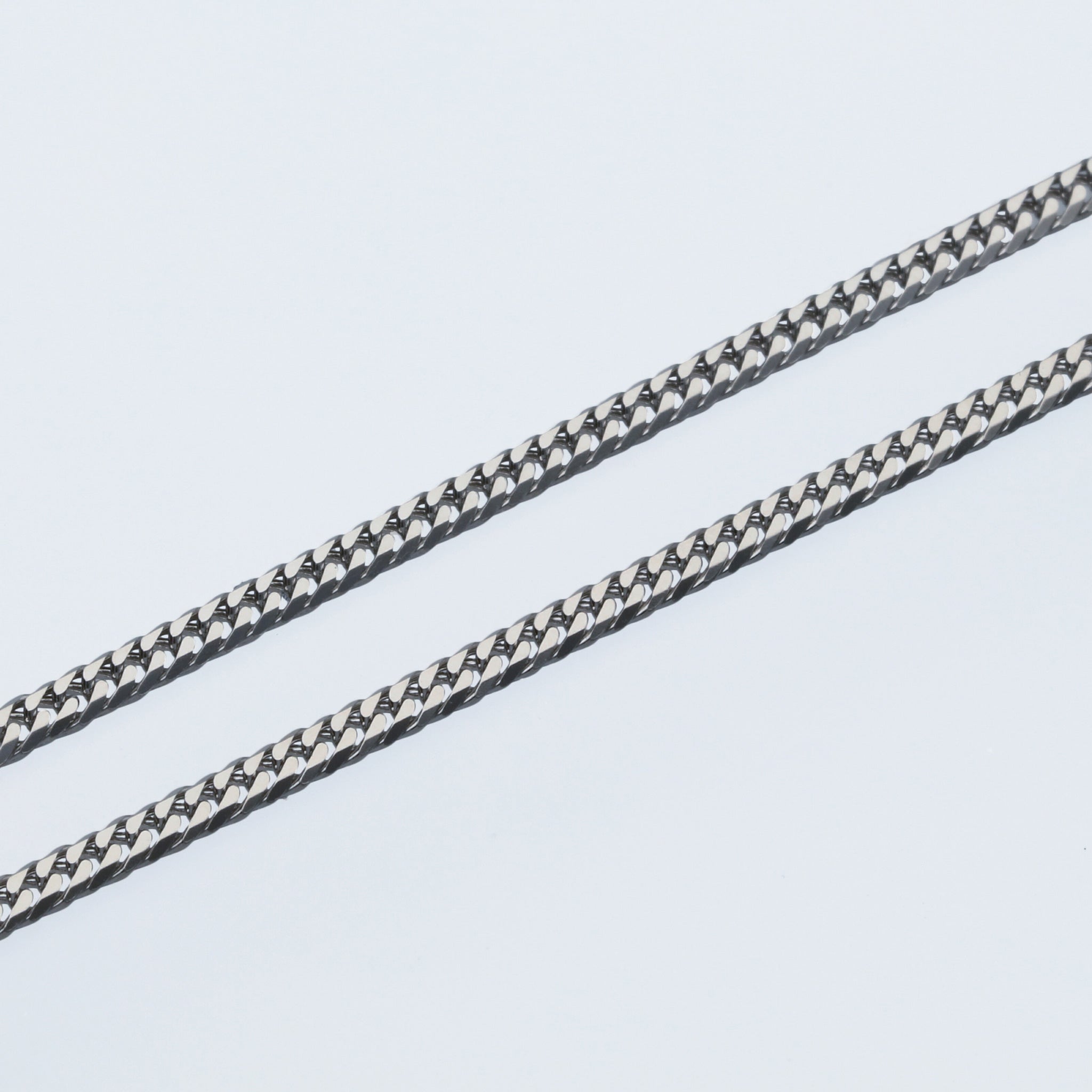 Pt850 ダブル6面喜平 ネックレス 50cm11g