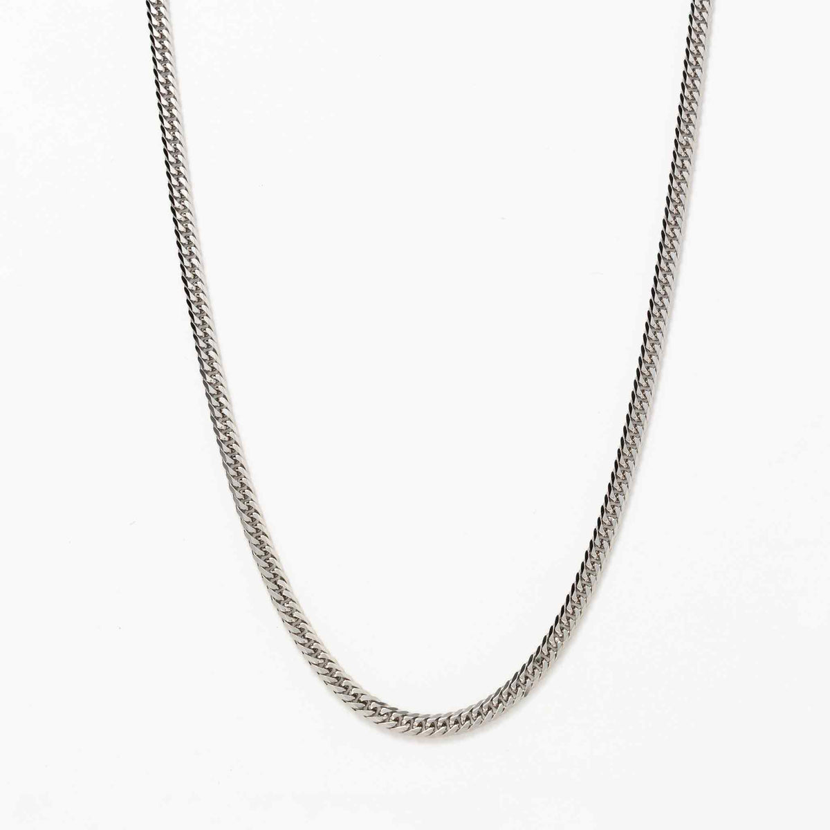 Pt850 ダブル6面喜平 ネックレス 50cm20g