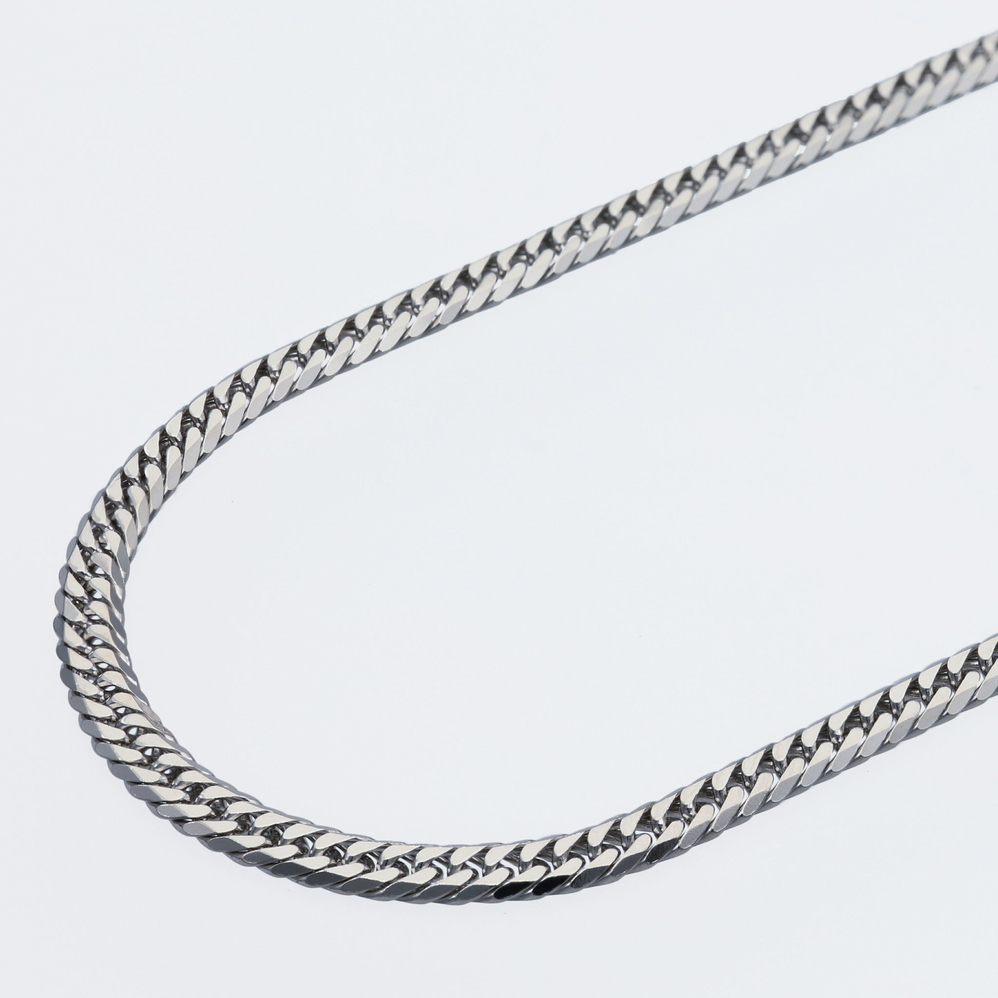 Pt850 ダブル6面喜平 ネックレス 50cm20g