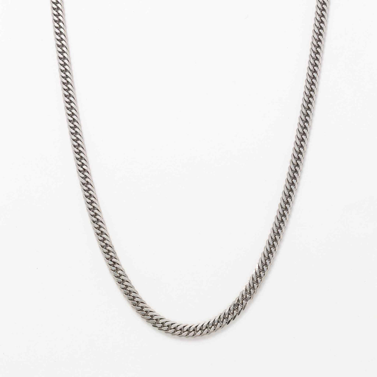 Pt850 ダブル6面喜平 ネックレス 50cm30g
