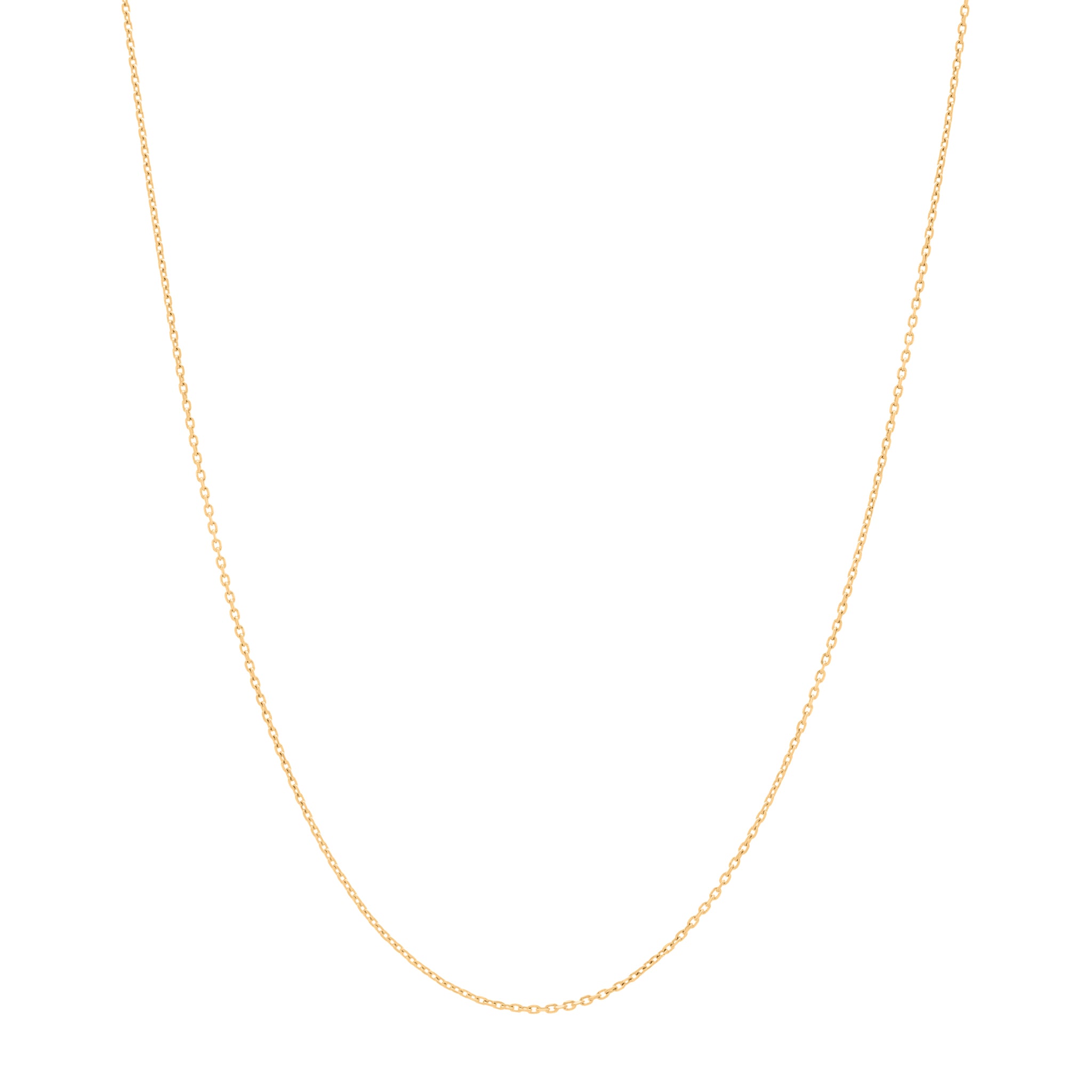 K18 小豆0.28φ ネックレス 45cm