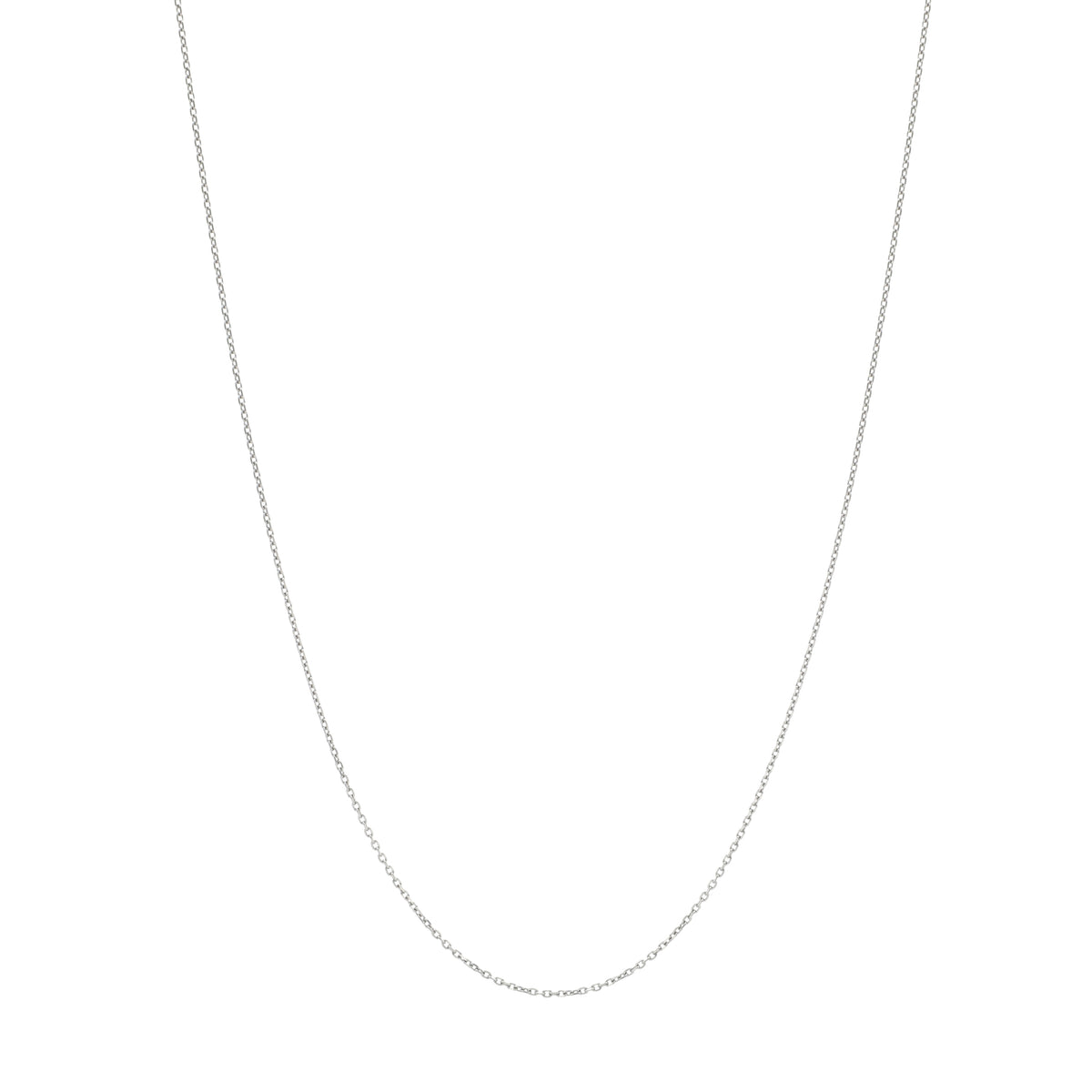 Pt850 小豆0.28φ ネックレス 45cm