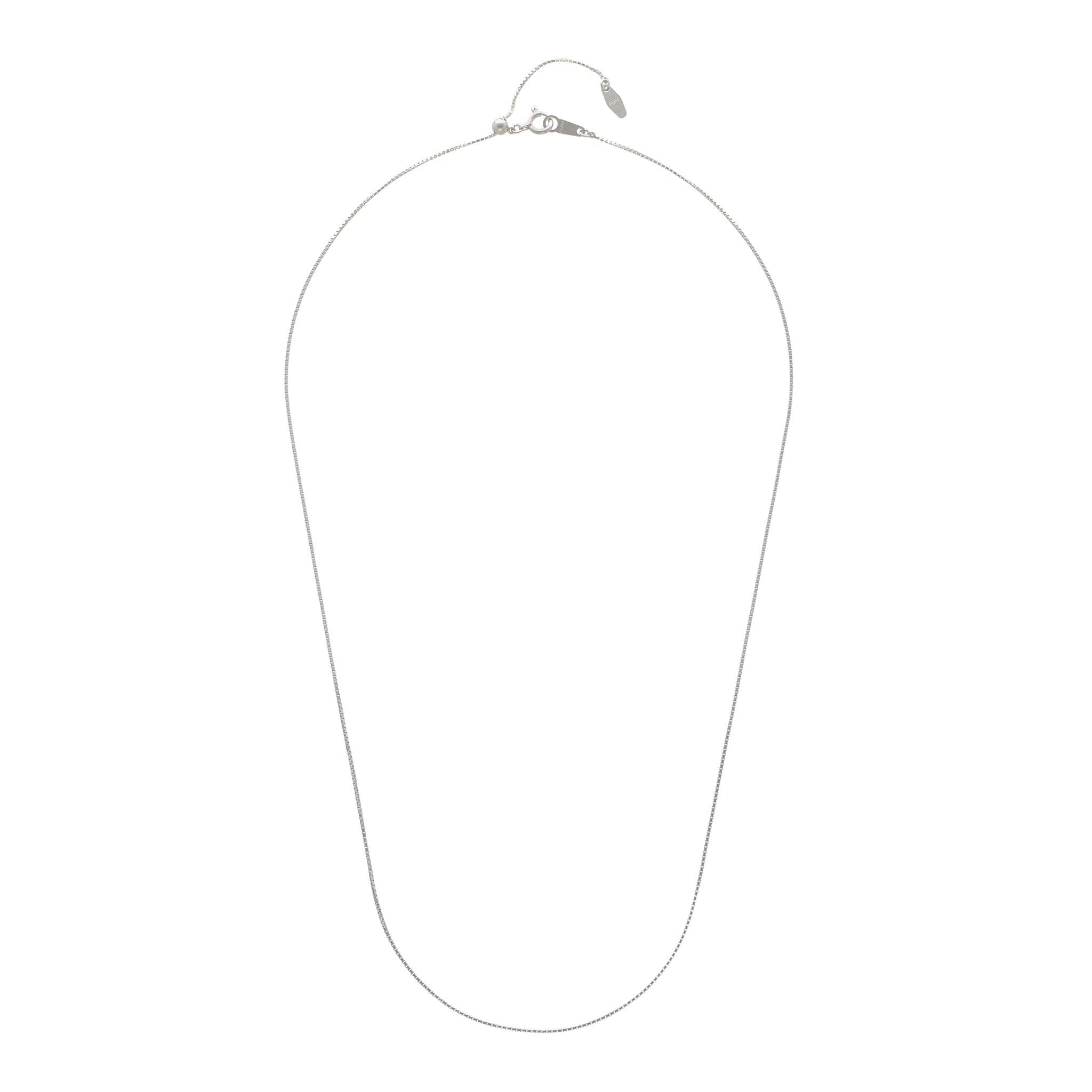 Pt850 ベネチアン0.7φ ネックレス 50cm