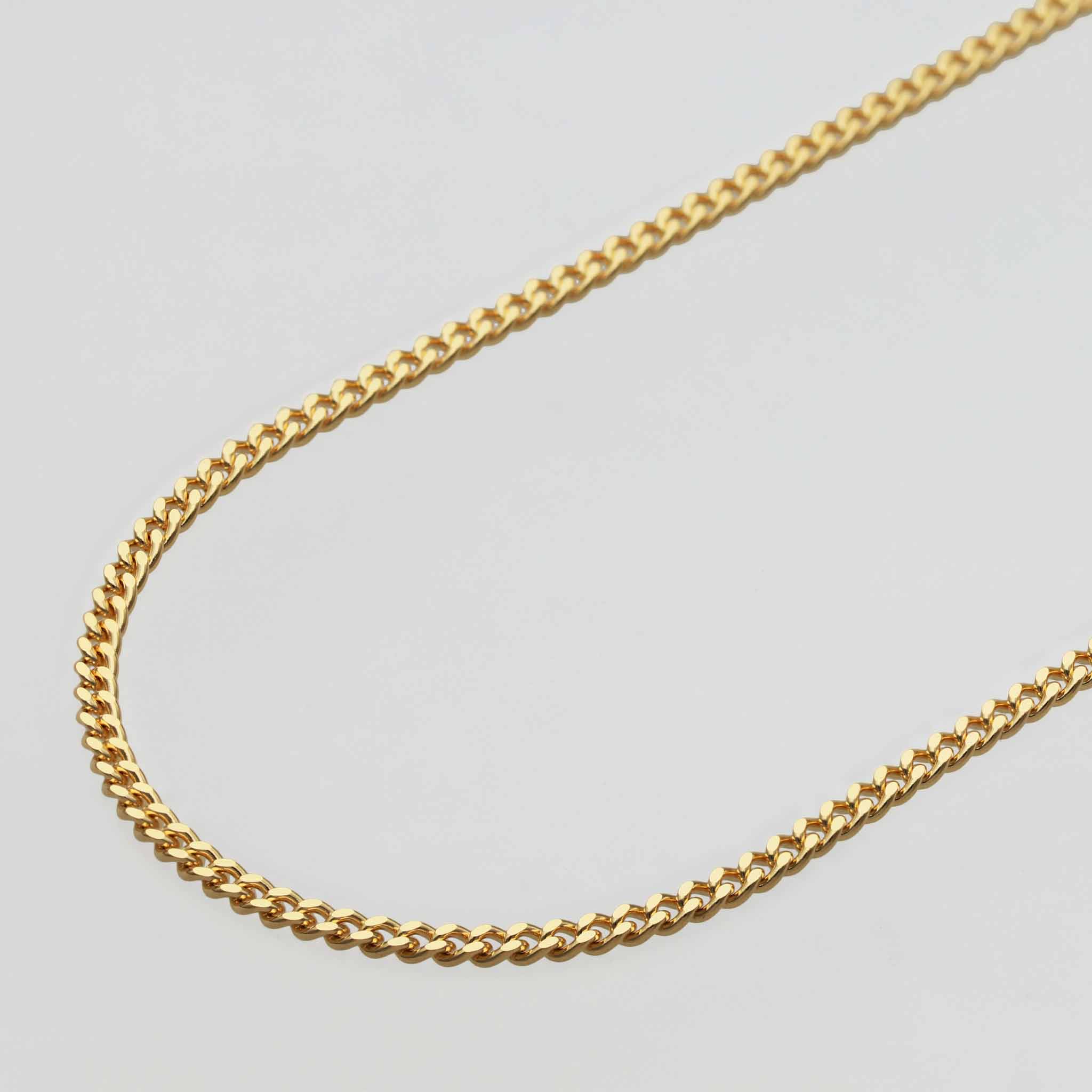 K18 シングル2面喜平 ネックレス 60cm10g