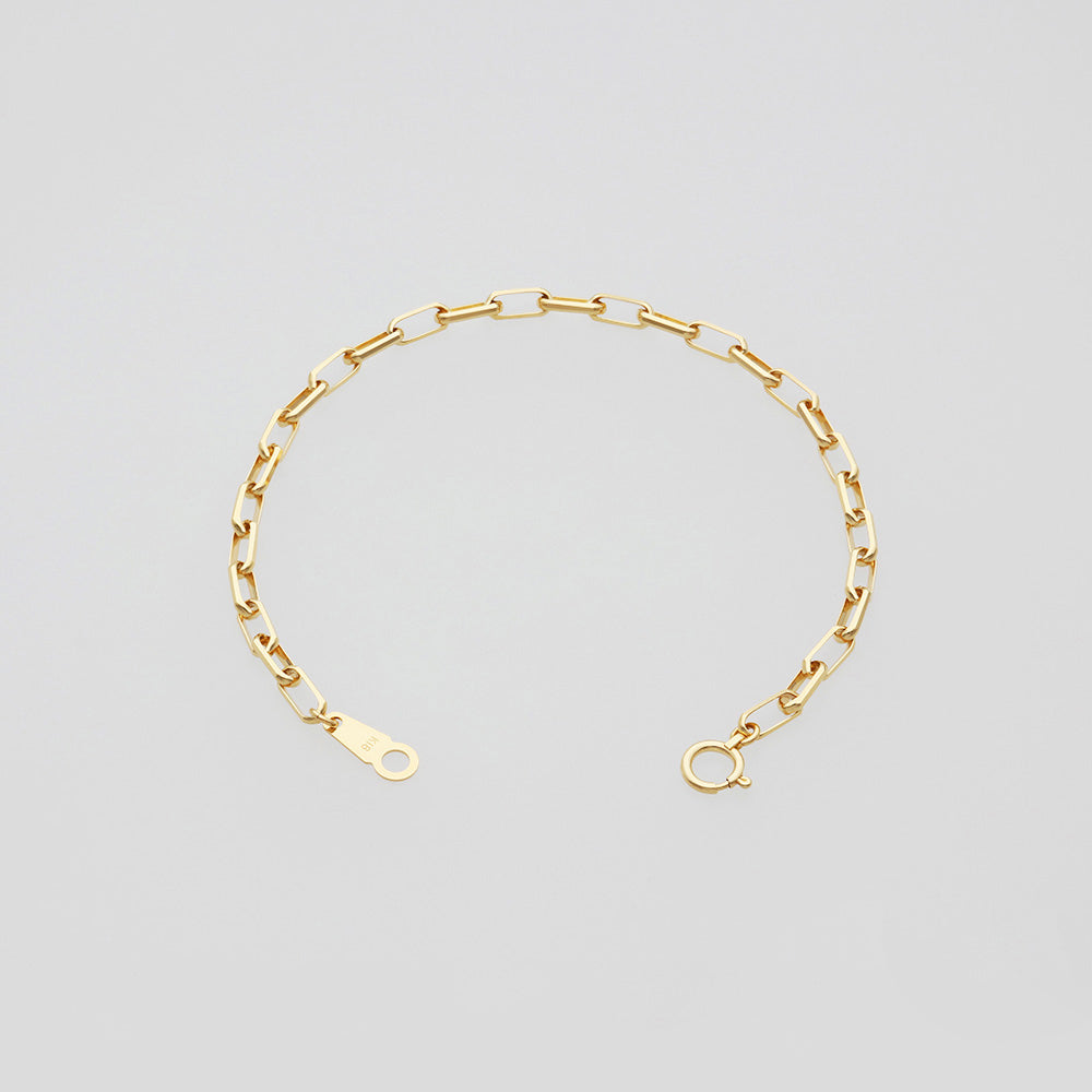 K18 ミラーノ ブレスレット 18cm