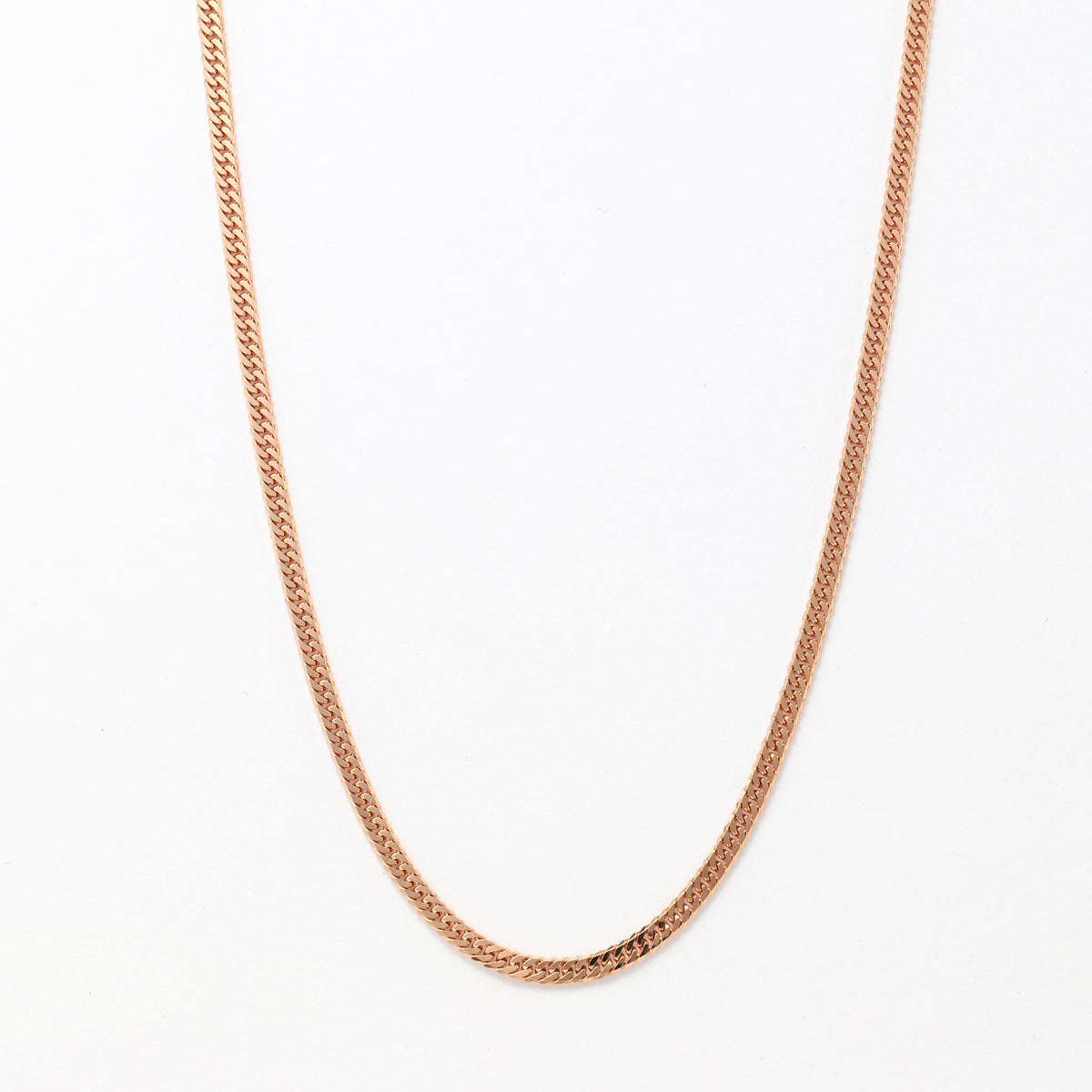 K18PG ダブル6面喜平 ネックレス 50cm10g