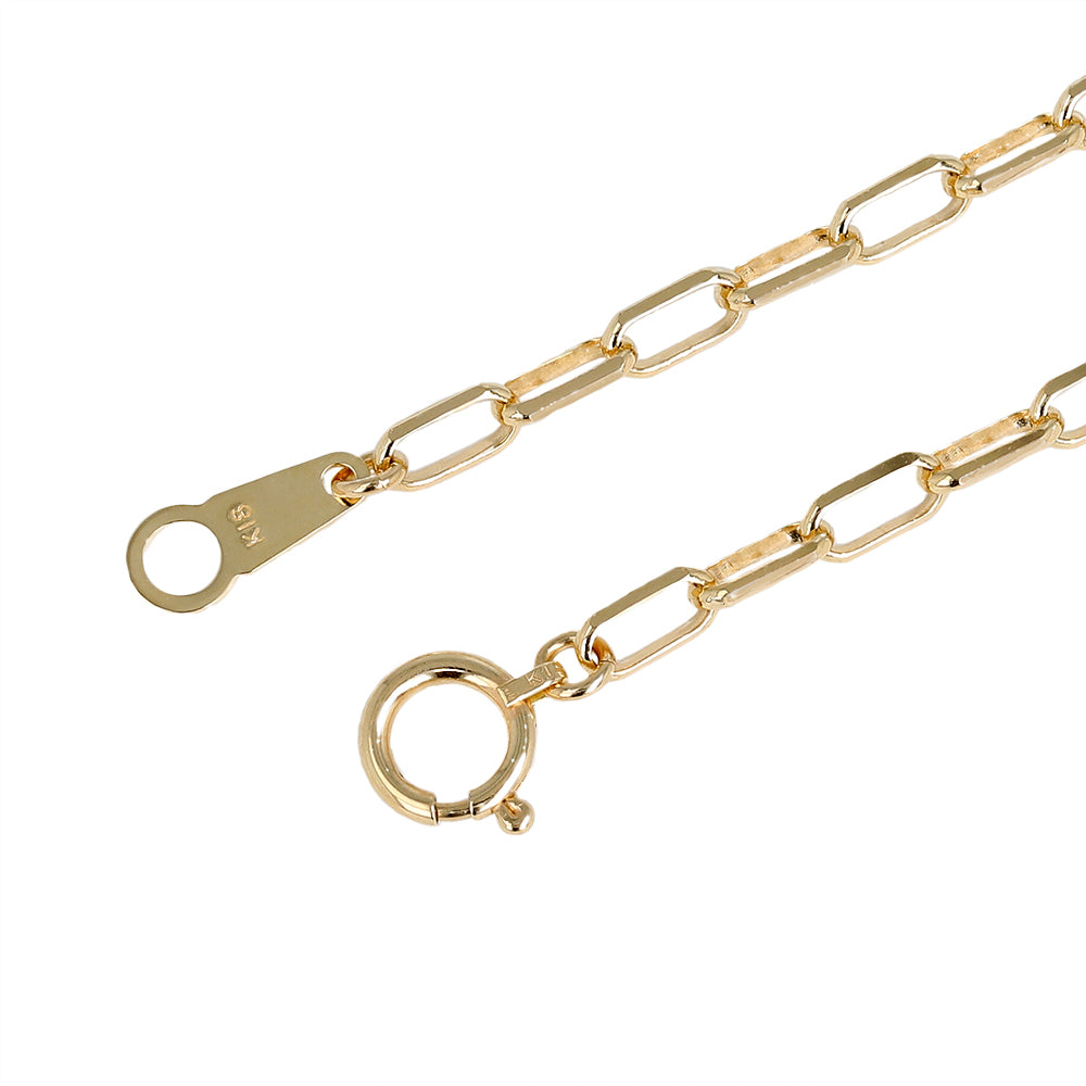 K18 スモールミラーノ ブレスレット 20㎝