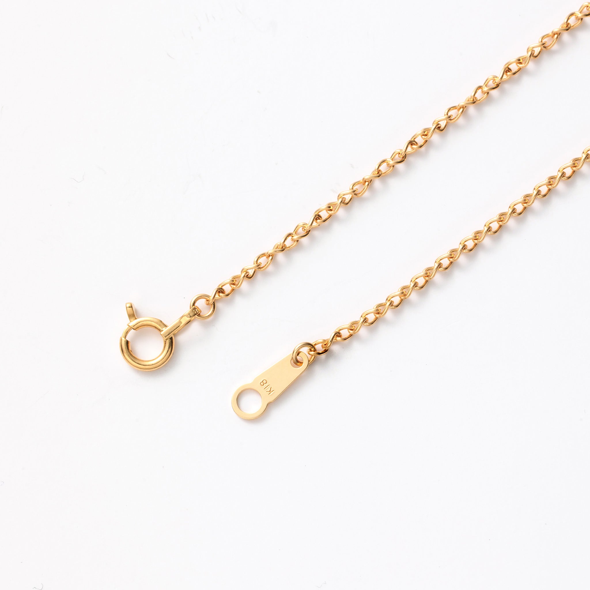 K18 タネル 0.4φ ネックレス 40cm