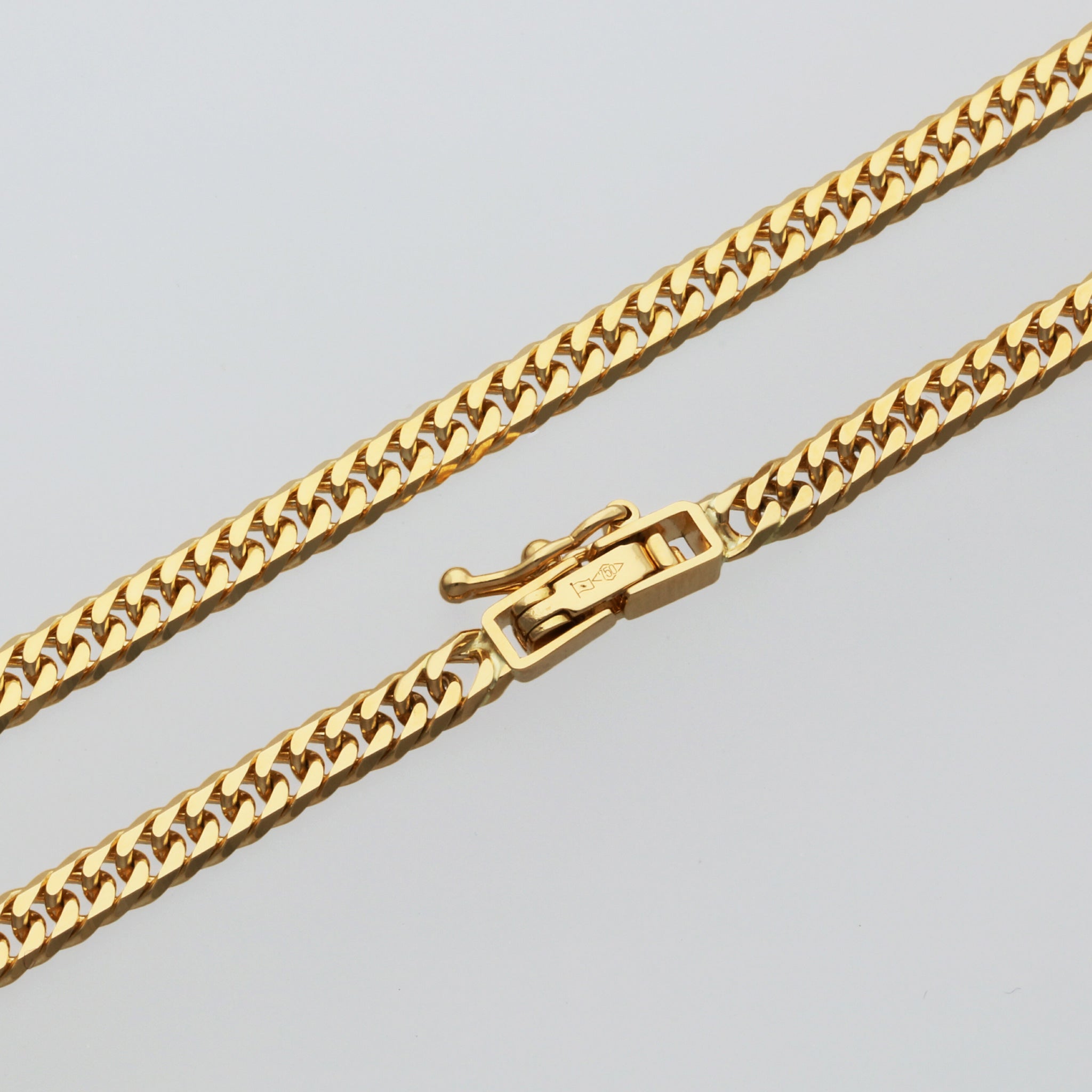 K18 ダブル6面喜平 ネックレス 60cm20g