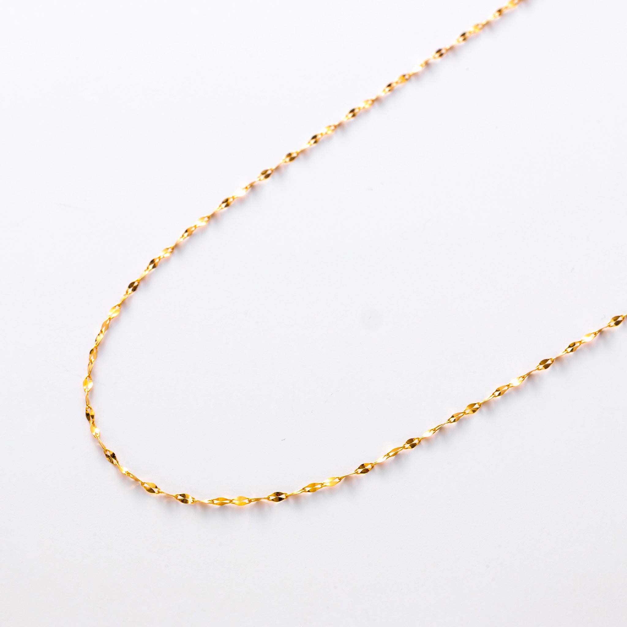 K24 ペタルロール 0.3φ ネックレス 45cm