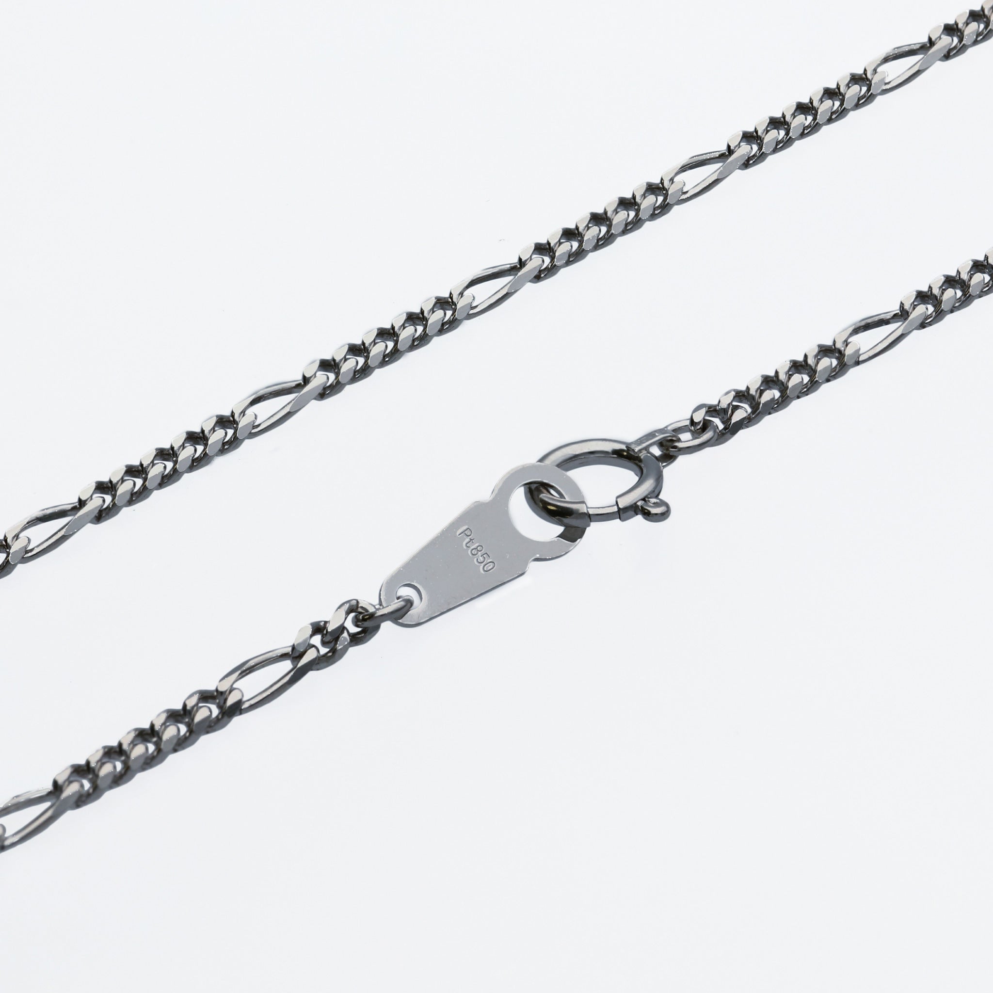 Pt850 フィガロ0.6φ ネックレス 50cm