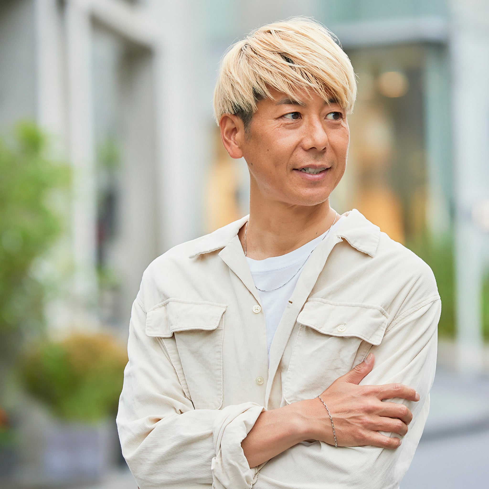 Pt850 スモールミラーノ ブレスレット 18㎝