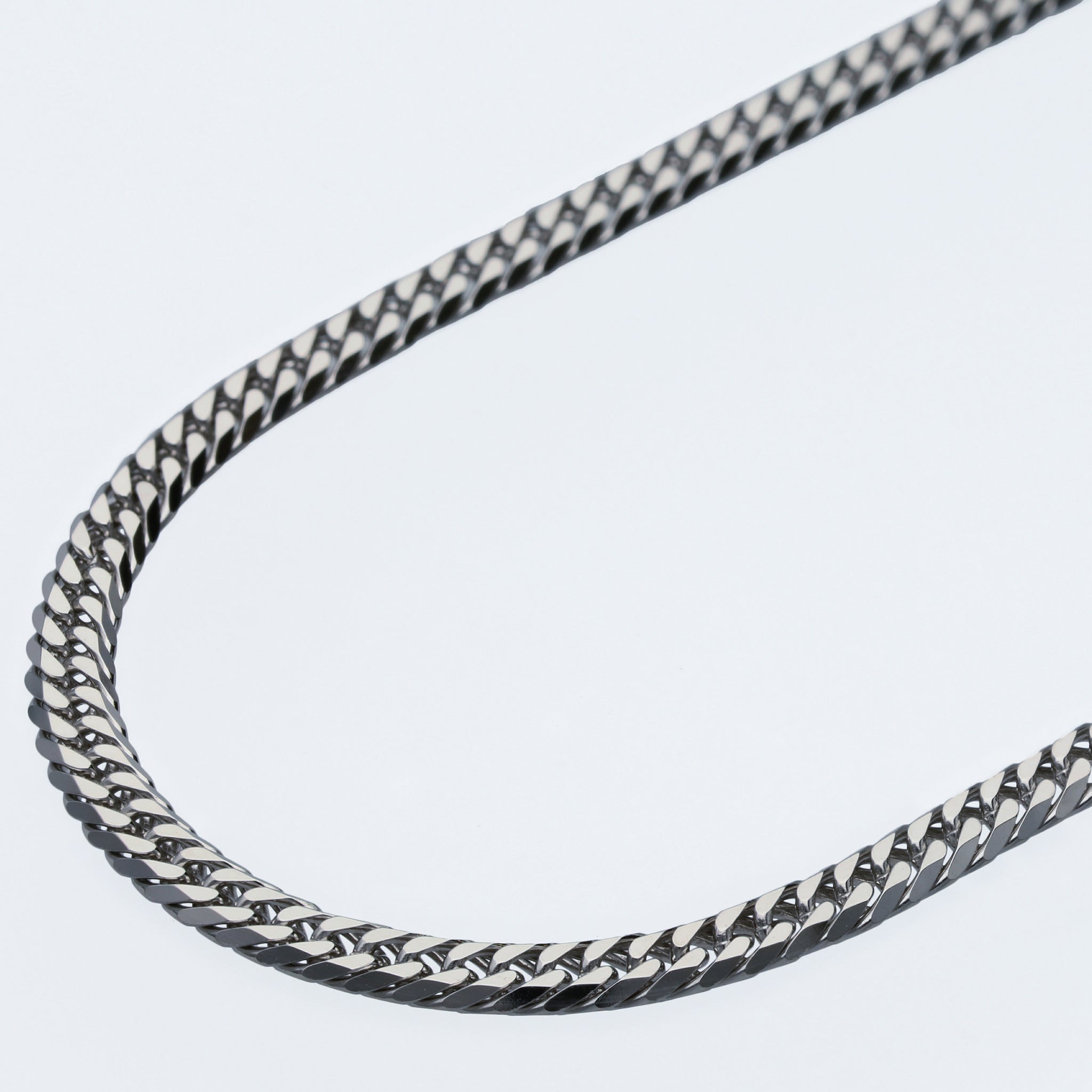 Pt850 ダブル6面喜平 ネックレス 40cm20g