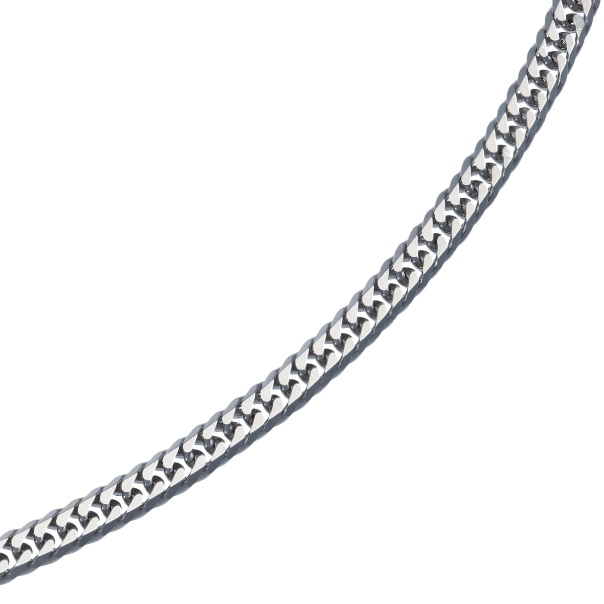 Pt850 ダブル6面喜平 ネックレス 45cm15g