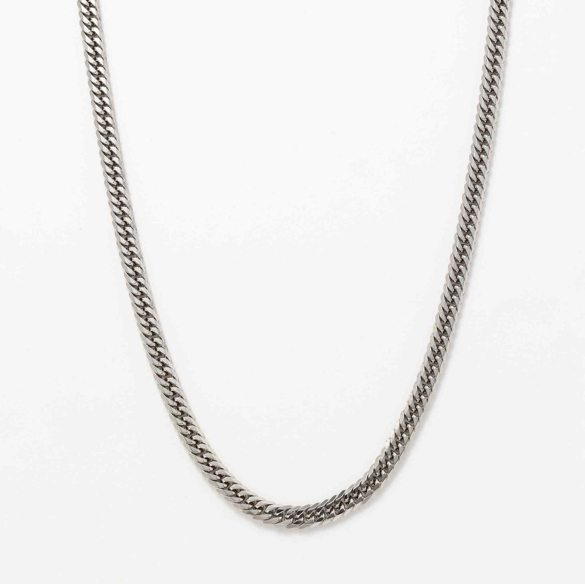 Pt850 ダブル6面喜平 ネックレス 60cm50g