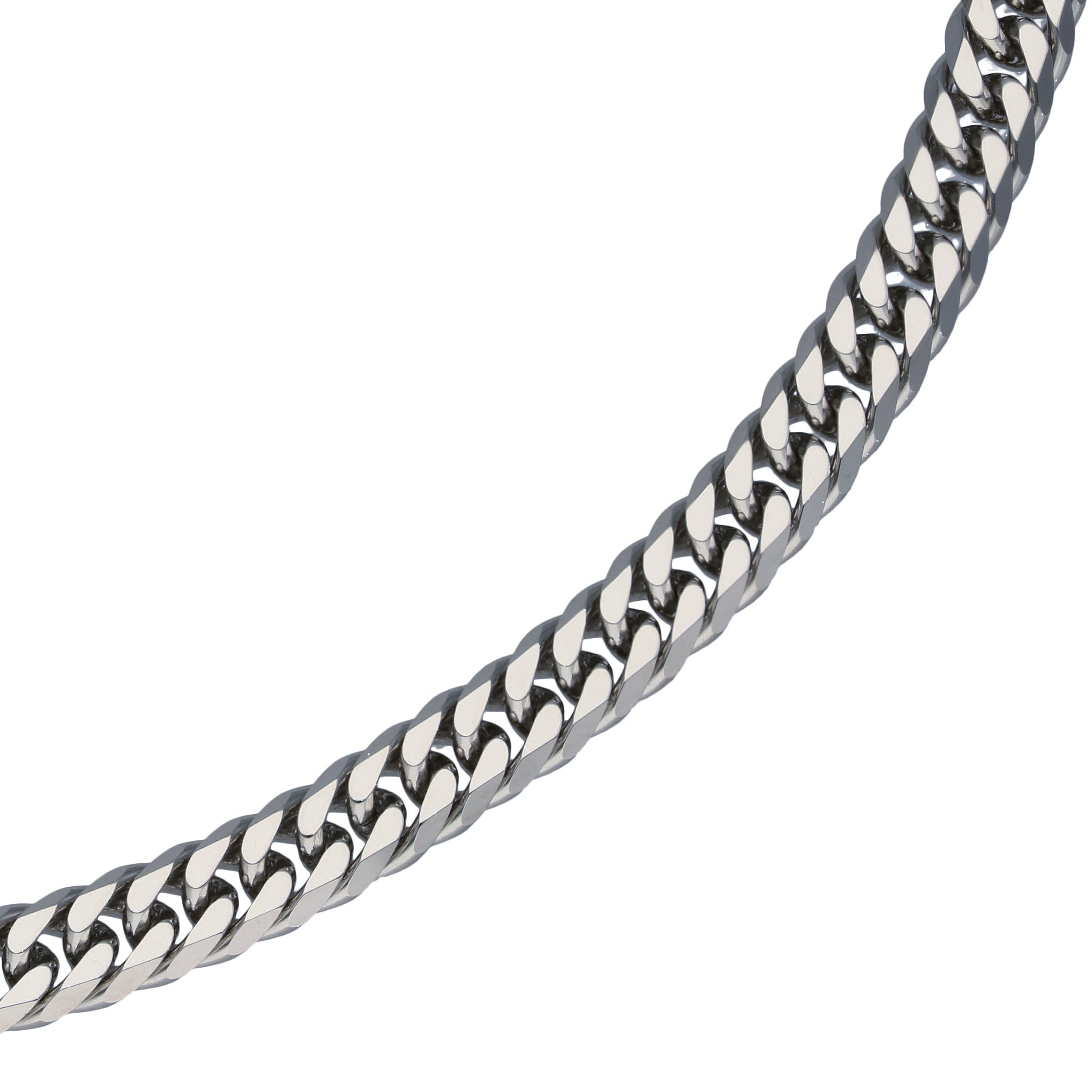Pt850 ダブル6面喜平 ネックレス 60cm50g