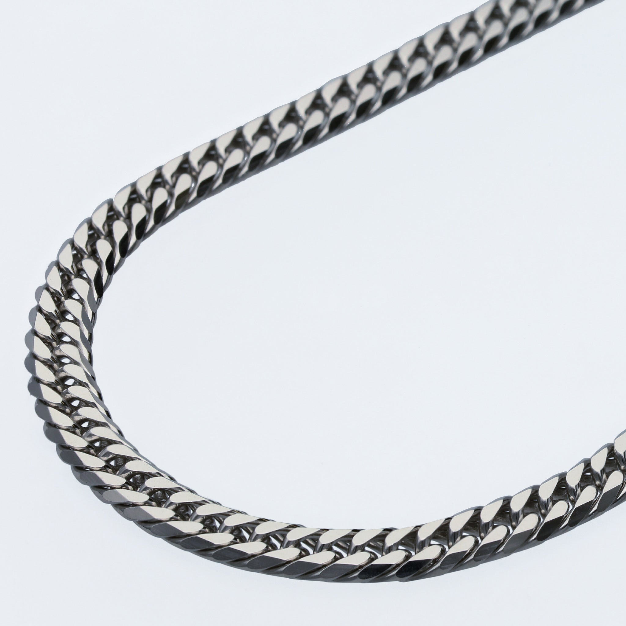 Pt850 ダブル6面喜平 ネックレス 60cm50g
